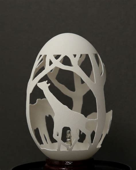 Exploring the Art of CNC Egg Shell Engraving: Unleashing 